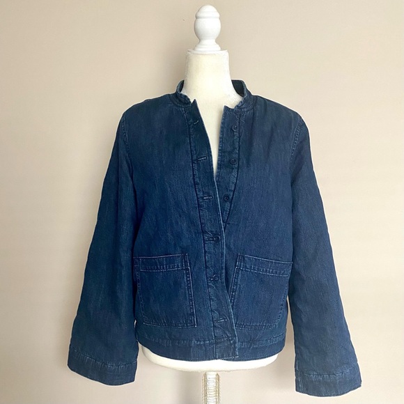 Madewell Reversible Sherpa Jean Jacket - Picture 4 of 11